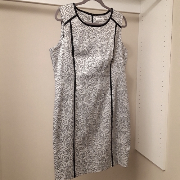 Calvin Klein Dresses & Skirts - Calvin Klein black and white dress